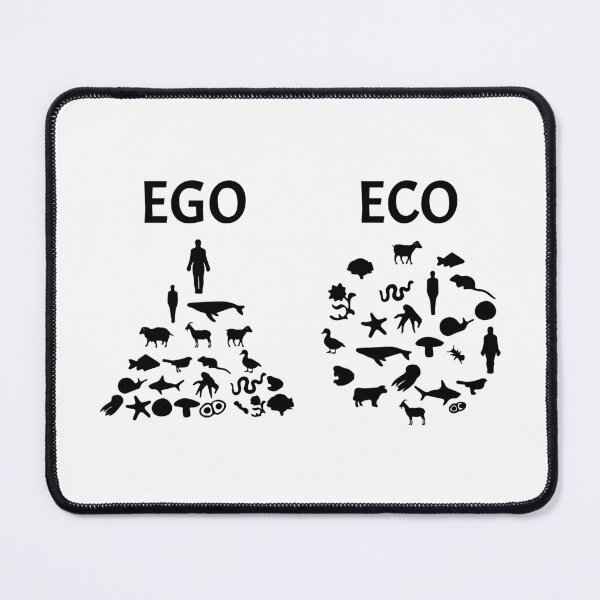 Item preview, GO Vegan - EGO vs ECO designed and sold by AEGMEDIA.