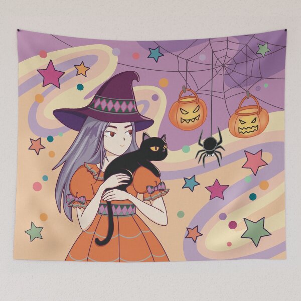 Item preview, Witches Gotta Have Options/halloween carved pumpkin cat designed and sold by Yunipop.