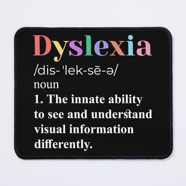 Item preview, Dyslexia Word Definition designed and sold by Wishinglob.