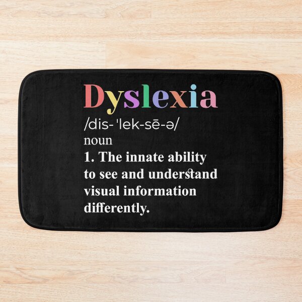 Item preview, Dyslexia Word Definition designed and sold by Wishinglob.