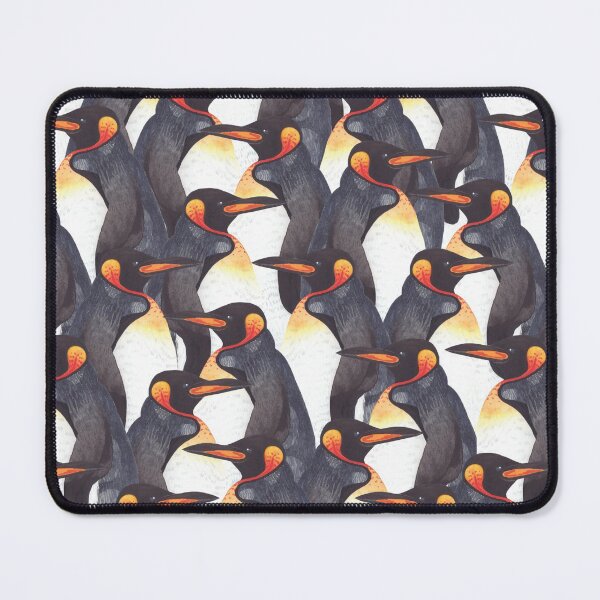 Item preview, King penguins watercolour designed and sold by By Kelly Attenborough.