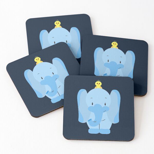 Item preview, Little elephant with bird designed and sold by Laura Greco.