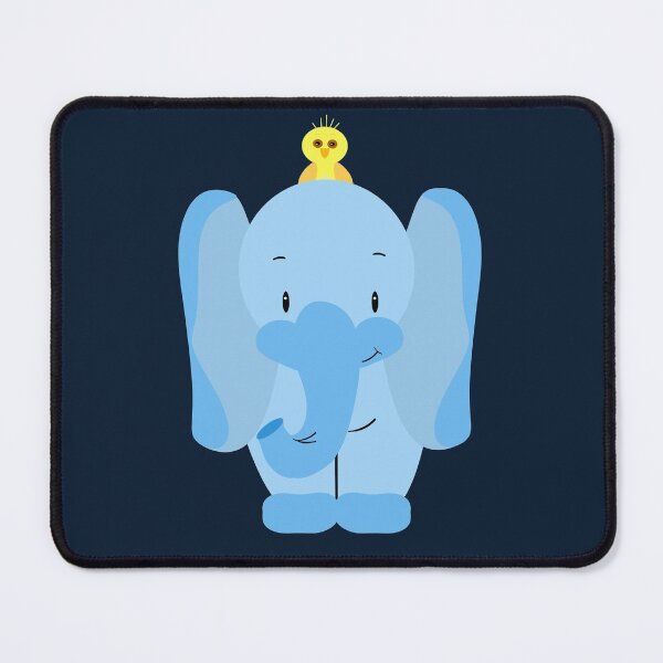 Item preview, Little elephant with bird designed and sold by Laura Greco.