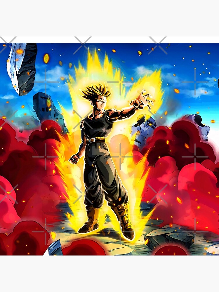 Future Trunks Super Saiyan Poster for Sale by bielmegamiart