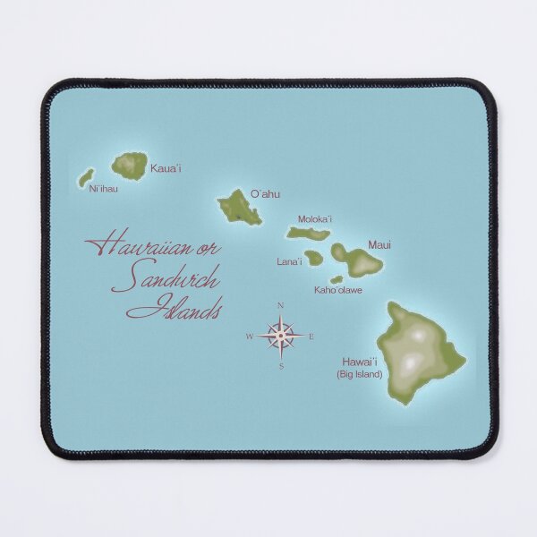 Item preview, The Hawaiian Islands designed and sold by aura2000.