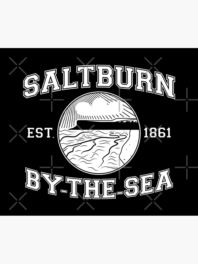 NDVH Saltburn-by-the-Sea Est 1861 (white print) by nikhorne