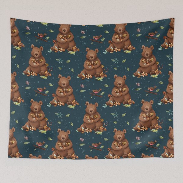 Item preview, Bear Pattern designed and sold by Jade Lawley.