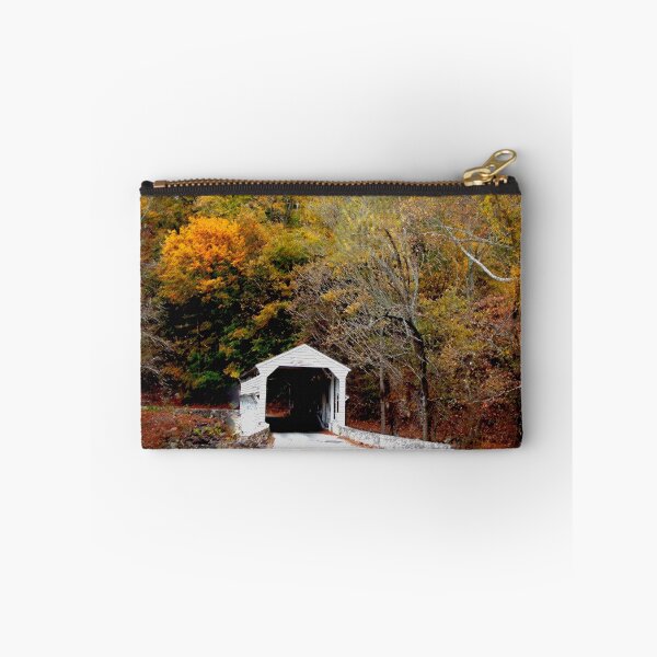 Item preview, Covered Bridge in Autumn designed and sold by Judi Taylor.