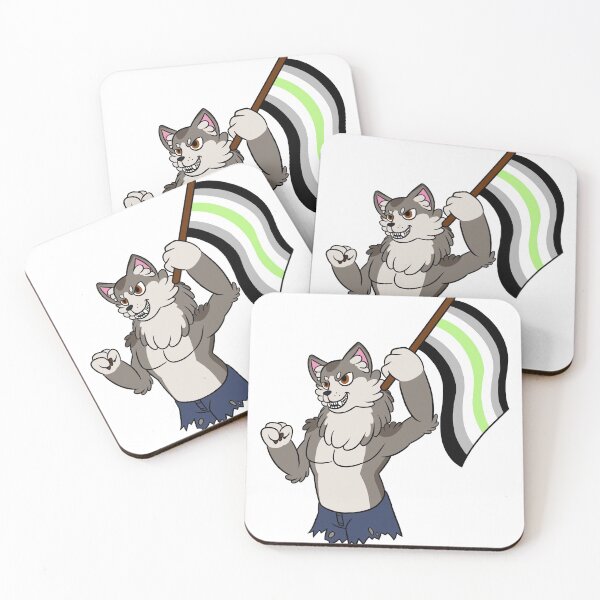 Item preview, Cute Werewolf Says Agender Rights designed and sold by ThatRadFailure.