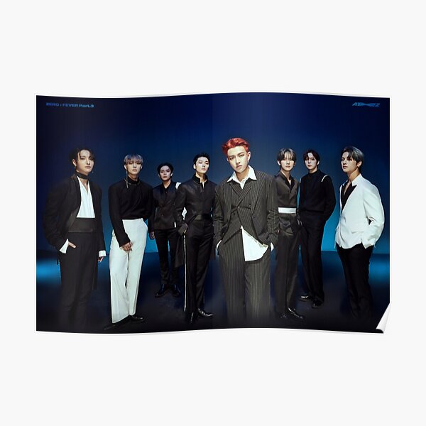 ATEEZ Deja Vu Poster