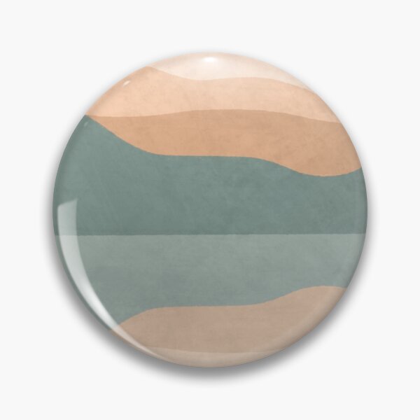 Item preview, Mountain Mid Century Modern Boho Japandi designed and sold by MnmlArt.