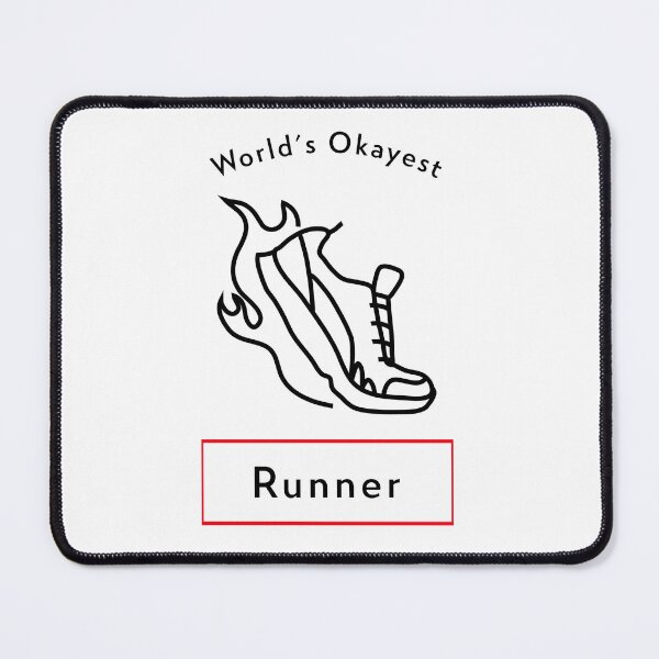 Item preview, World's Okayest Runner designed and sold by LKDesigns24.