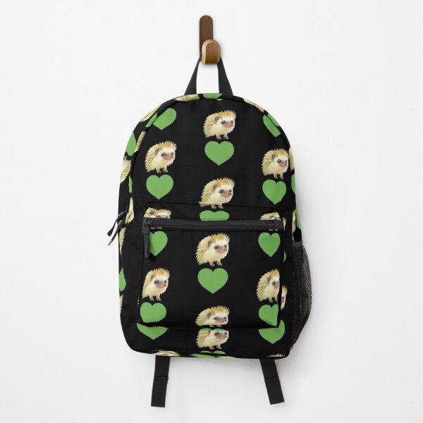 Artikelvorschau, Grünes Herz Lustiger Igel für Igel-Liebhaber entworfen und verkauft von Mochi-Merch.