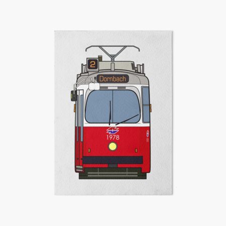 Aperçu de l'œuvre Tramway de Vienne (E2) créée et vendue par Charlie Care.