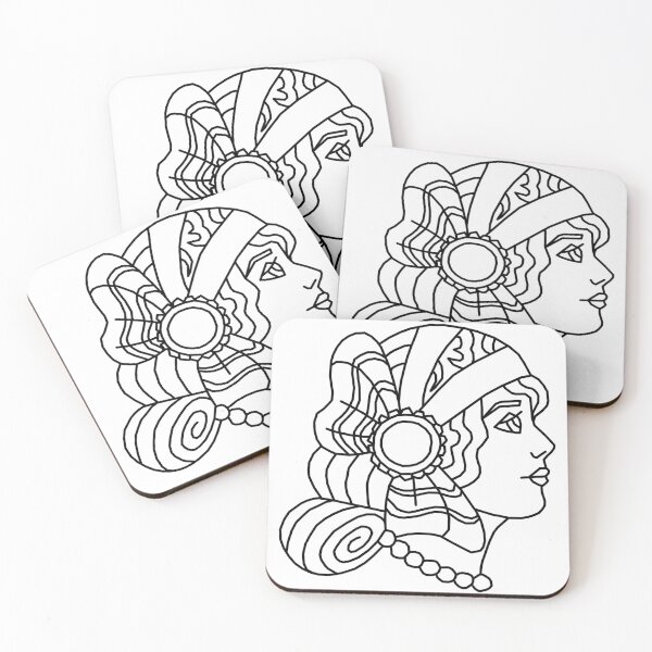 Item preview, Trad Lady Head designed and sold by edajylix.