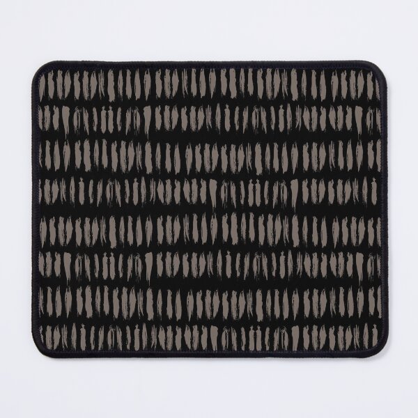 Item preview, Grayish Brown and Black Dash Lines Pattern Pairs 2022 Popular Color Sherwin Williams Garret Gray SW 6075 designed and sold by ColorOfTheYears.