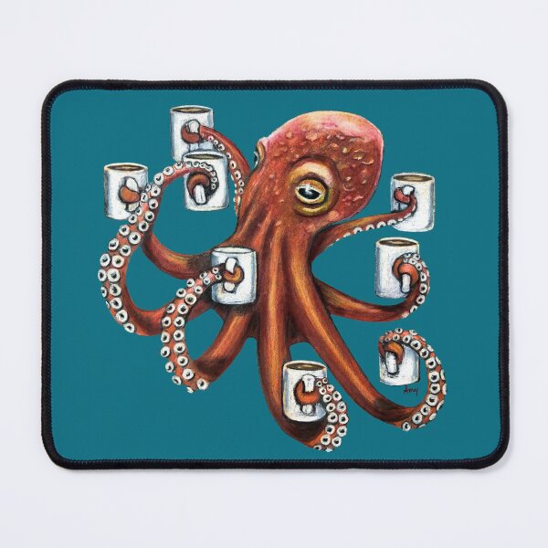 Item preview, OctoBrew designed and sold by GardenPartyArt.