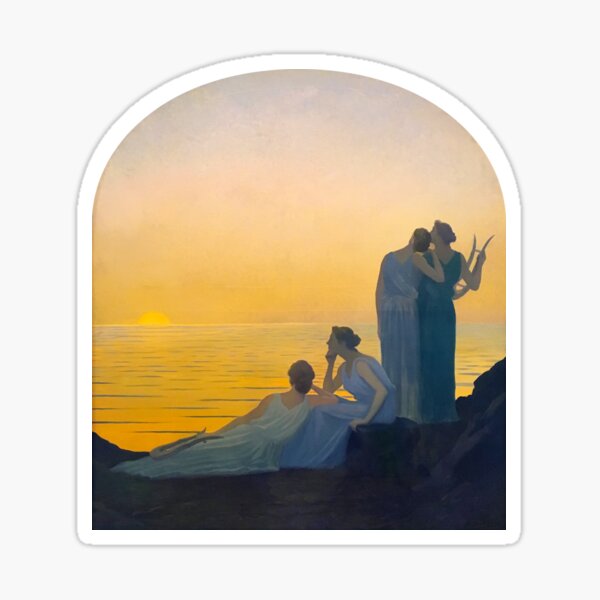 Artikel-Vorschau von Alphonse Osbert. Alter Abend. 1908, designt und verkauft von likiska.