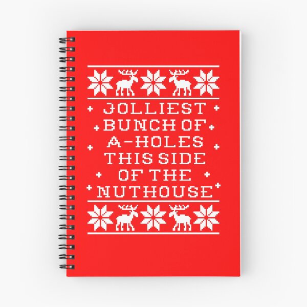 Item preview, Jolliest Bunch Of A-Holes This Side Of The Nuthouse designed and sold by Christmas-Tees.