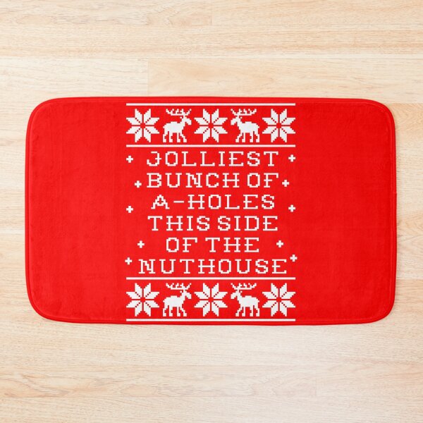 Item preview, Jolliest Bunch Of A-Holes This Side Of The Nuthouse designed and sold by Christmas-Tees.