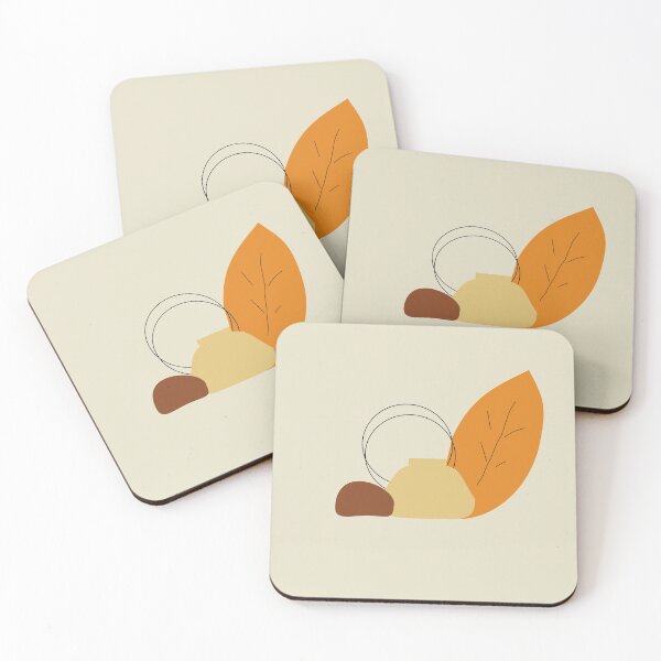 Item preview, Autumn Leaf and Abstract Circle designed and sold by DDLart.