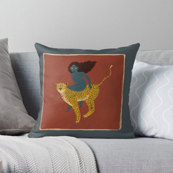 Jungle #1 Throw Pillow