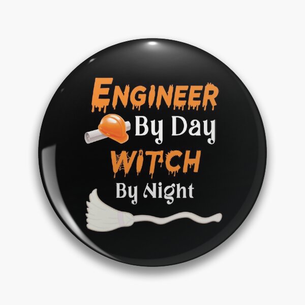 Item preview, Engineer By Day Witch By Night designed and sold by Hanaahashem.