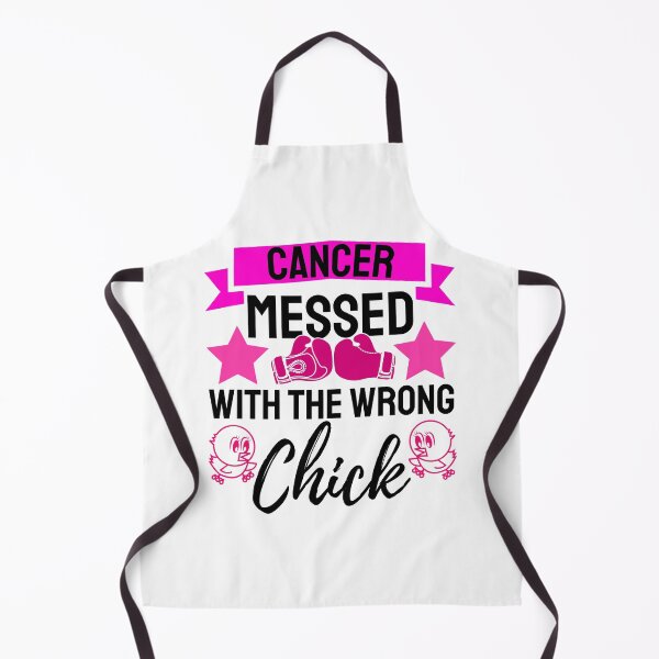 Item preview, Cancer Messed With The Wrong Chick, Breast Cancer Awareness designed and sold by BlackAble.