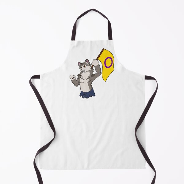 Item preview, Cute Werewolf Says Intersex Pride designed and sold by ThatRadFailure.