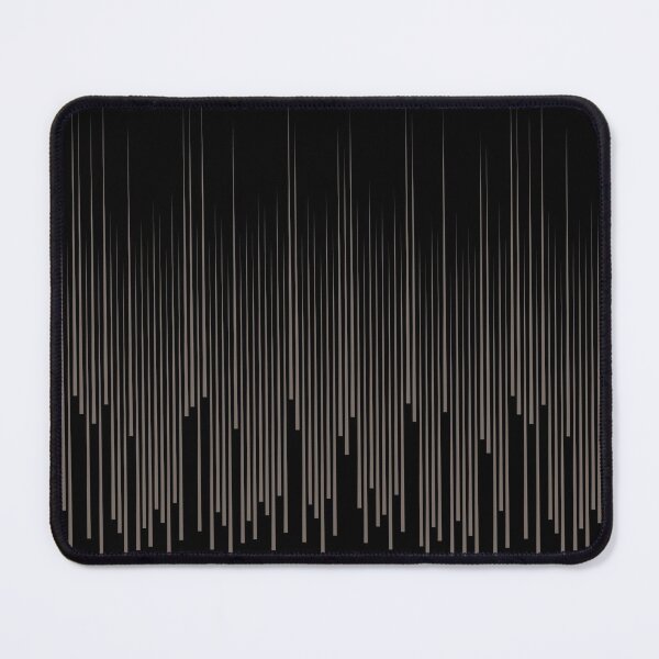 Item preview, Grayish Brown and Black Minimal Frequency Pattern Pairs 2022 Popular Color Sherwin Williams Garret Gray SW 6075 designed and sold by ColorOfTheYears.