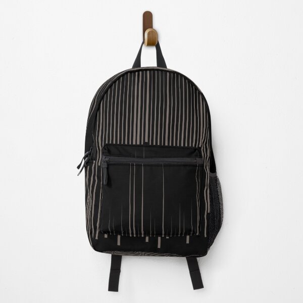 Item preview, Grayish Brown and Black Minimal Frequency Pattern Pairs 2022 Popular Color Sherwin Williams Garret Gray SW 6075 designed and sold by ColorOfTheYears.