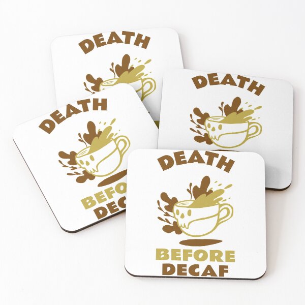 Item preview, Death Before Decaf designed and sold by LostTraveller.
