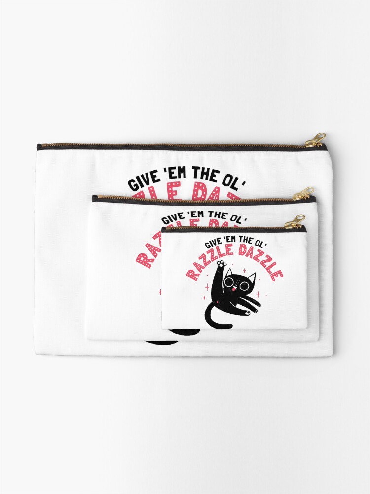 Alternate view of The Ol' Razzle Dazzle Zipper Pouch