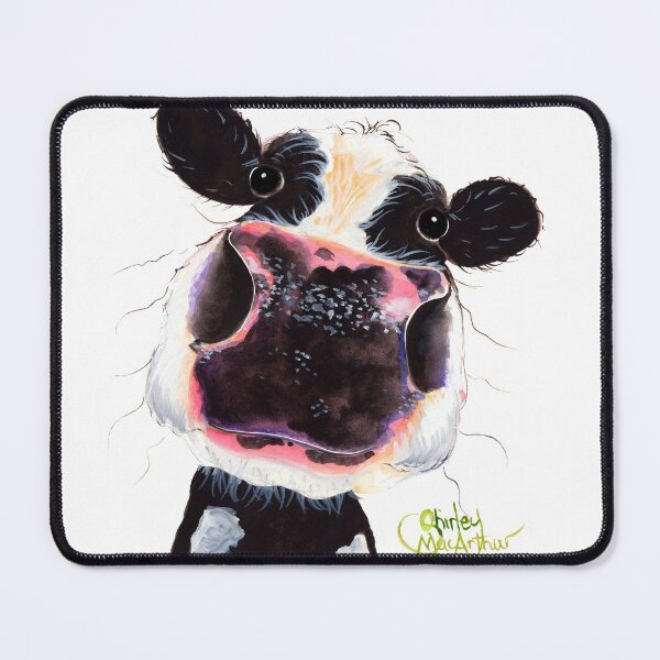 Item preview, COW PRiNT ' NoSeY CoW DeLiLaH ' BY SHIRLEY MACARTHUR designed and sold by Shirley MacArthur Art.