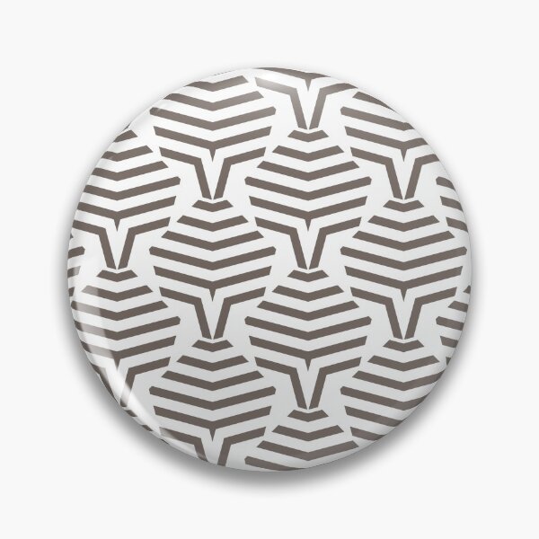 Item preview, Grayish Brown and White Stripe Shape Pattern Pairs 2022 Popular Color Sherwin Williams Garret Gray SW 6075 designed and sold by ColorOfTheYears.