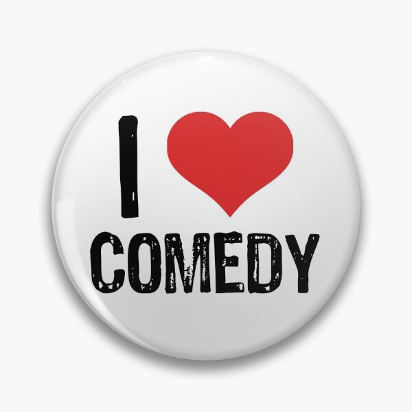 Item preview, I Love Comedy designed and sold by The "I Love Everything" Shop.
