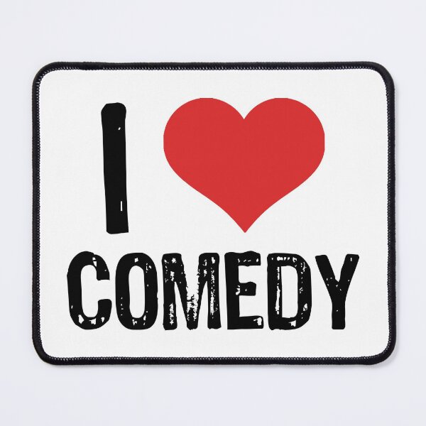 Item preview, I Love Comedy designed and sold by The "I Love Everything" Shop.