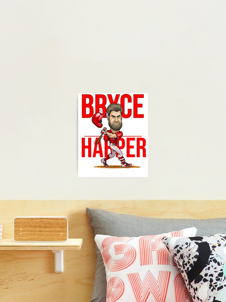 Bryce Harper Word Art Poster