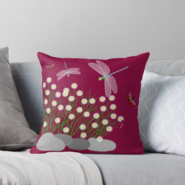 Item preview, DRAGONFLY  IN DAISY BUSH designed and sold by NamSai.