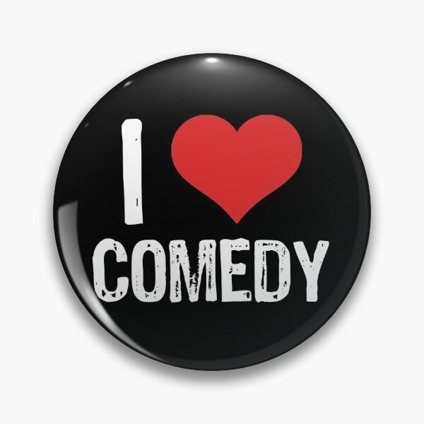 Item preview, I Love Comedy designed and sold by The "I Love Everything" Shop.