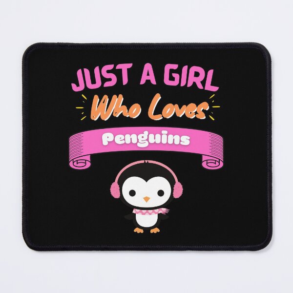 Item preview, Just A Girl Who Loves Tiny Penguins designed and sold by PhatSanthaphan.