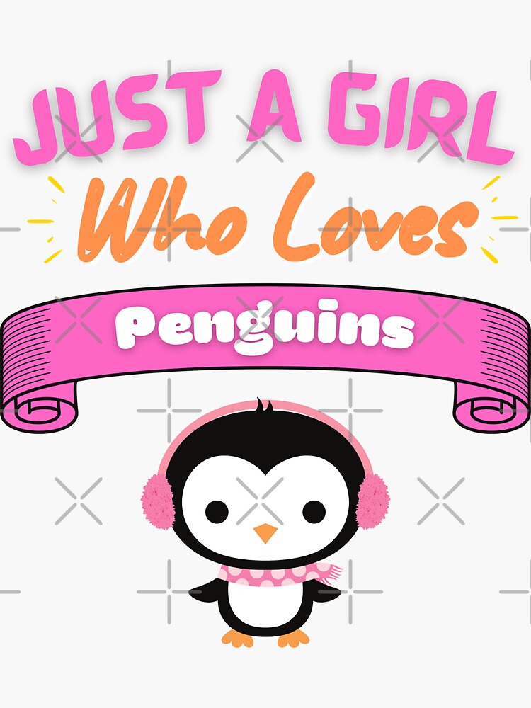 Just A Girl Who Loves Tiny Penguins by PhatSanthaphan