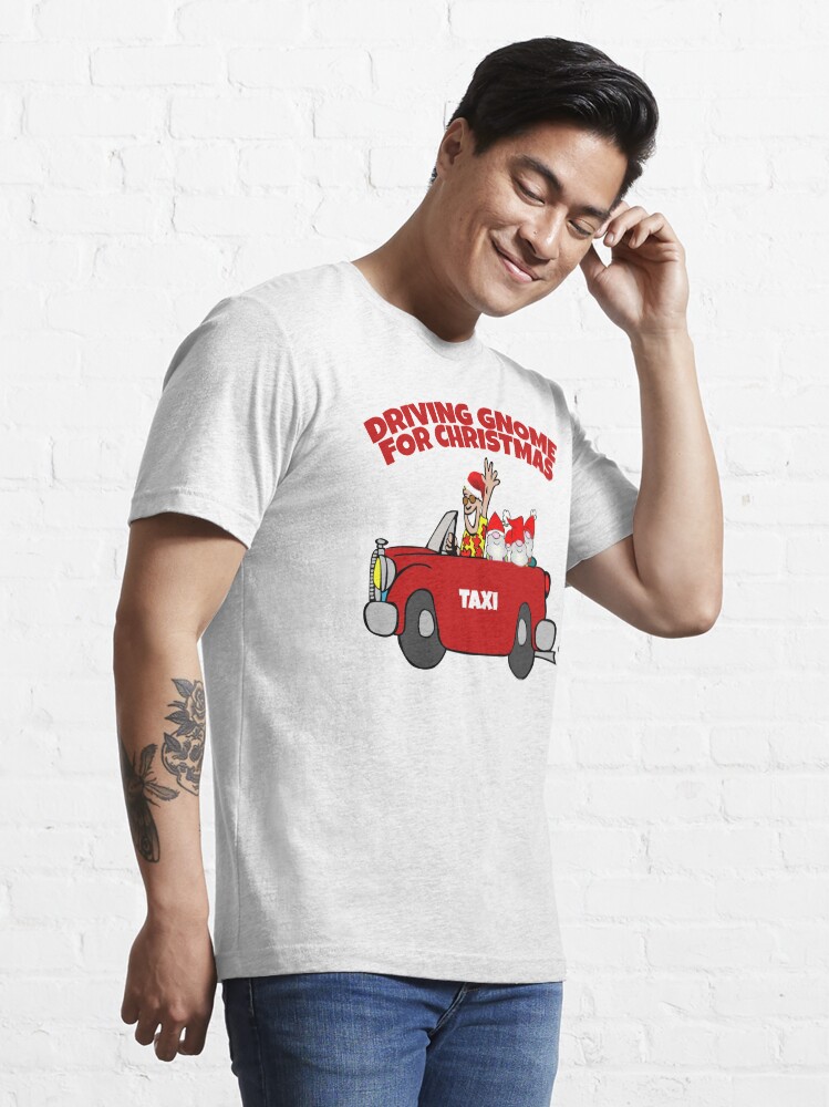 Alternate view of Driving Gnome Home For Christmas Essential T-Shirt