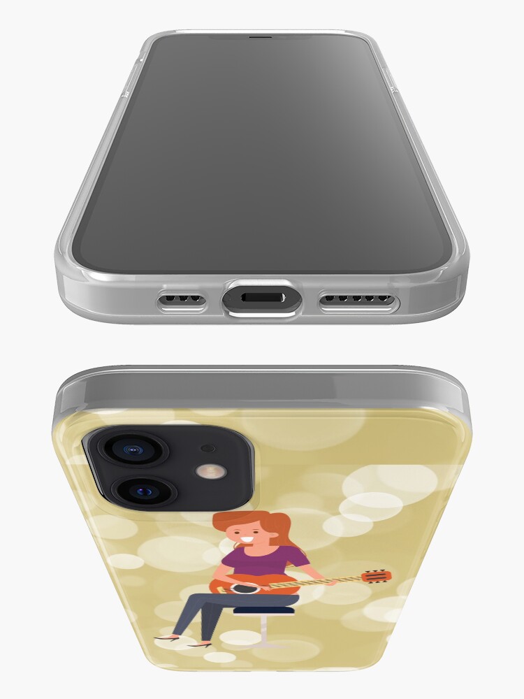 Alternate view of SERIES C- GUITAR-SEAMLESS PATTERN-39 iPhone Case & Cover