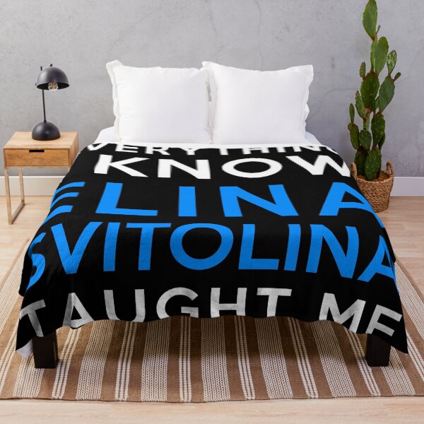 Item preview, Everything I know - Elina Svitolina designed and sold by 2Girls1Shirt.