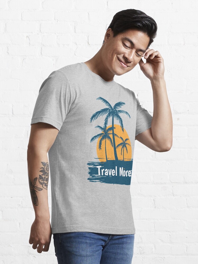 Alternate view of Let's Travel More Essential T-Shirt