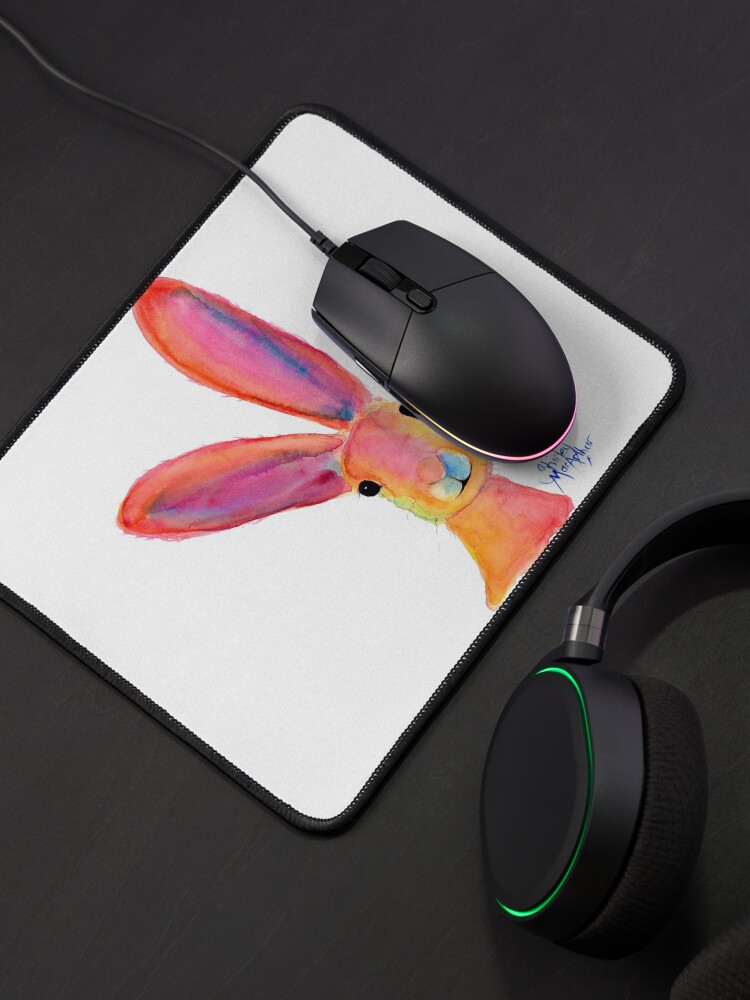 Alternate view of HARE RaBBiT PRiNTS 'LiTTLe LeMoN ‘ BY SHIRLEY MACARTHUR Mouse Pad