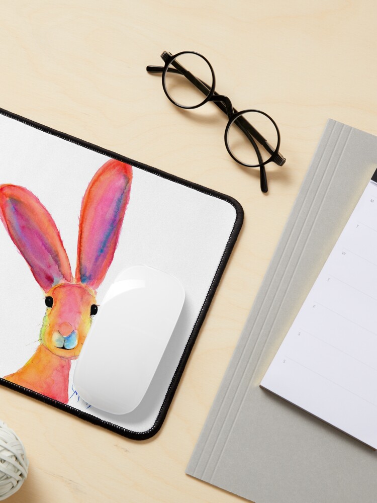 Alternate view of HARE RaBBiT PRiNTS 'LiTTLe LeMoN ‘ BY SHIRLEY MACARTHUR Mouse Pad