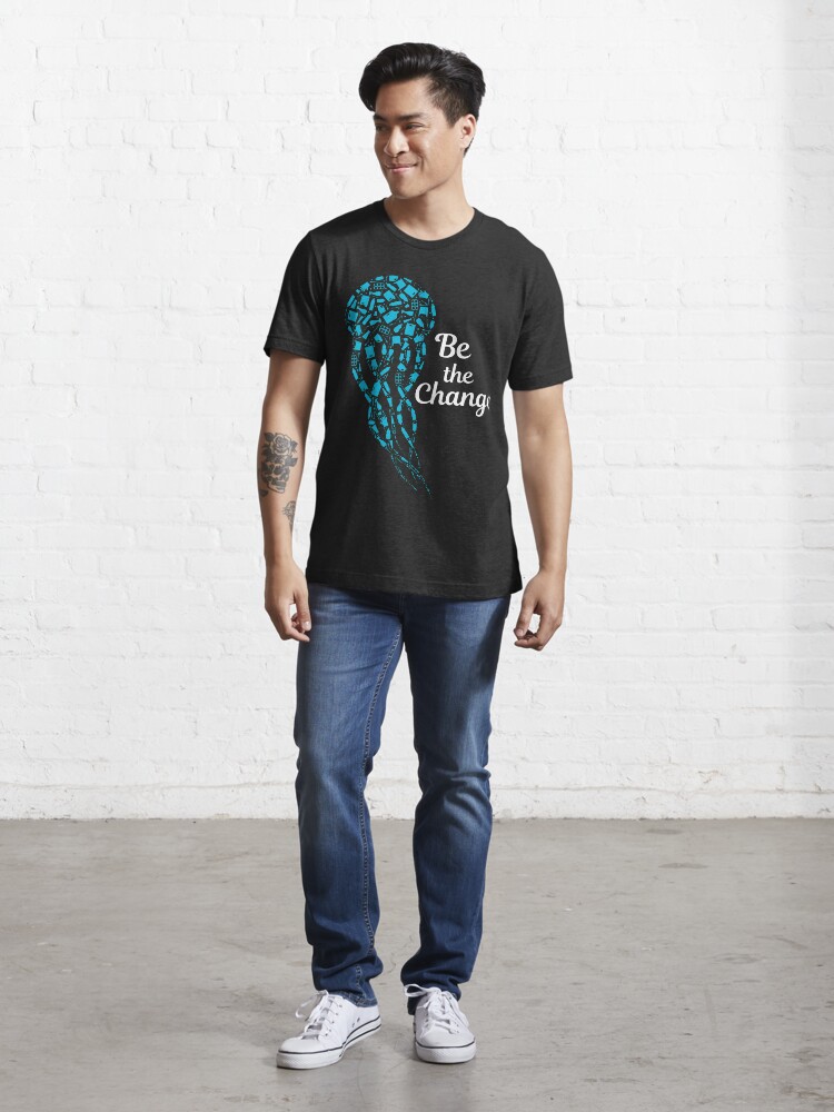 Alternate view of Be The Change Save The Ocean And Keep The Sea Plastic Free Essential T-Shirt