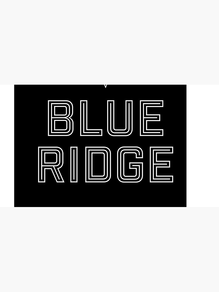 T shirt design, Blue Ridge by DinoCook